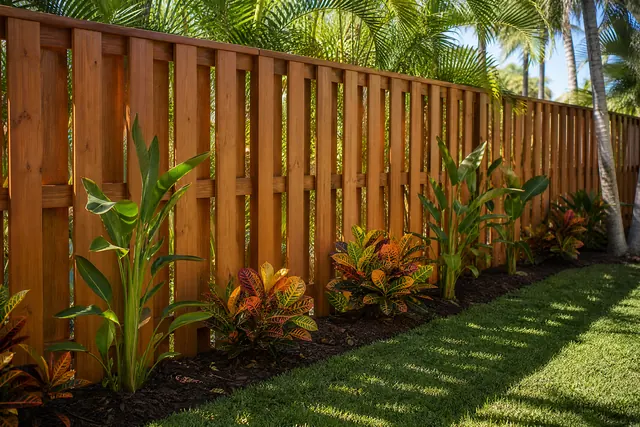 Shadowbox Fence